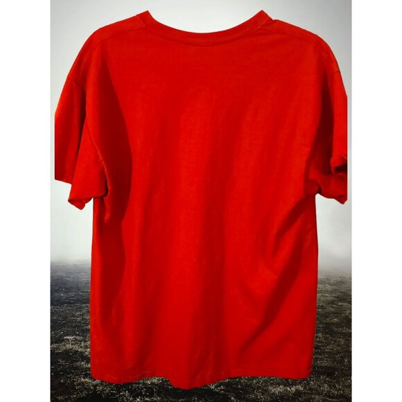 Vtg Star Trek T-shirt "Red Shirt Ale" Mens L Federation Brewing Graphic Print - Picture 5 of 7